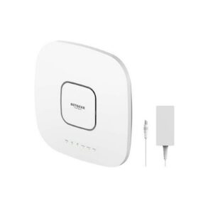NETGEAR WAX630EP AXE7800 Tri-Band WiFi 6E Access Point with Power Adapter