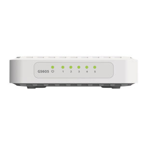 NETGEAR GS605v5 5-Port Gigabit Ethernet Home Office Switch