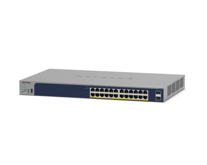 NETGEAR GS724TP v3 24-Port Gigabit Ethernet PoE+ Smart Switch