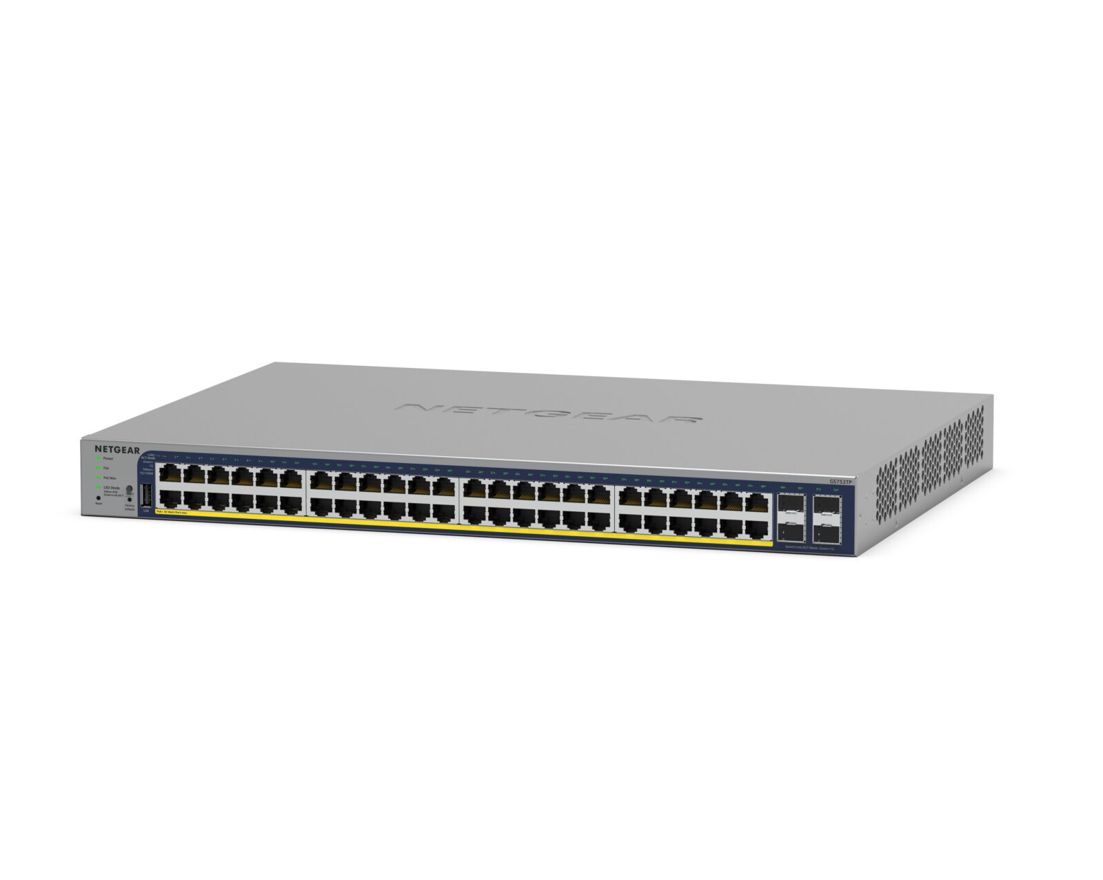 NETGEAR GS752TP v3 48-Port PoE Gigabit Smart Ethernet Switch